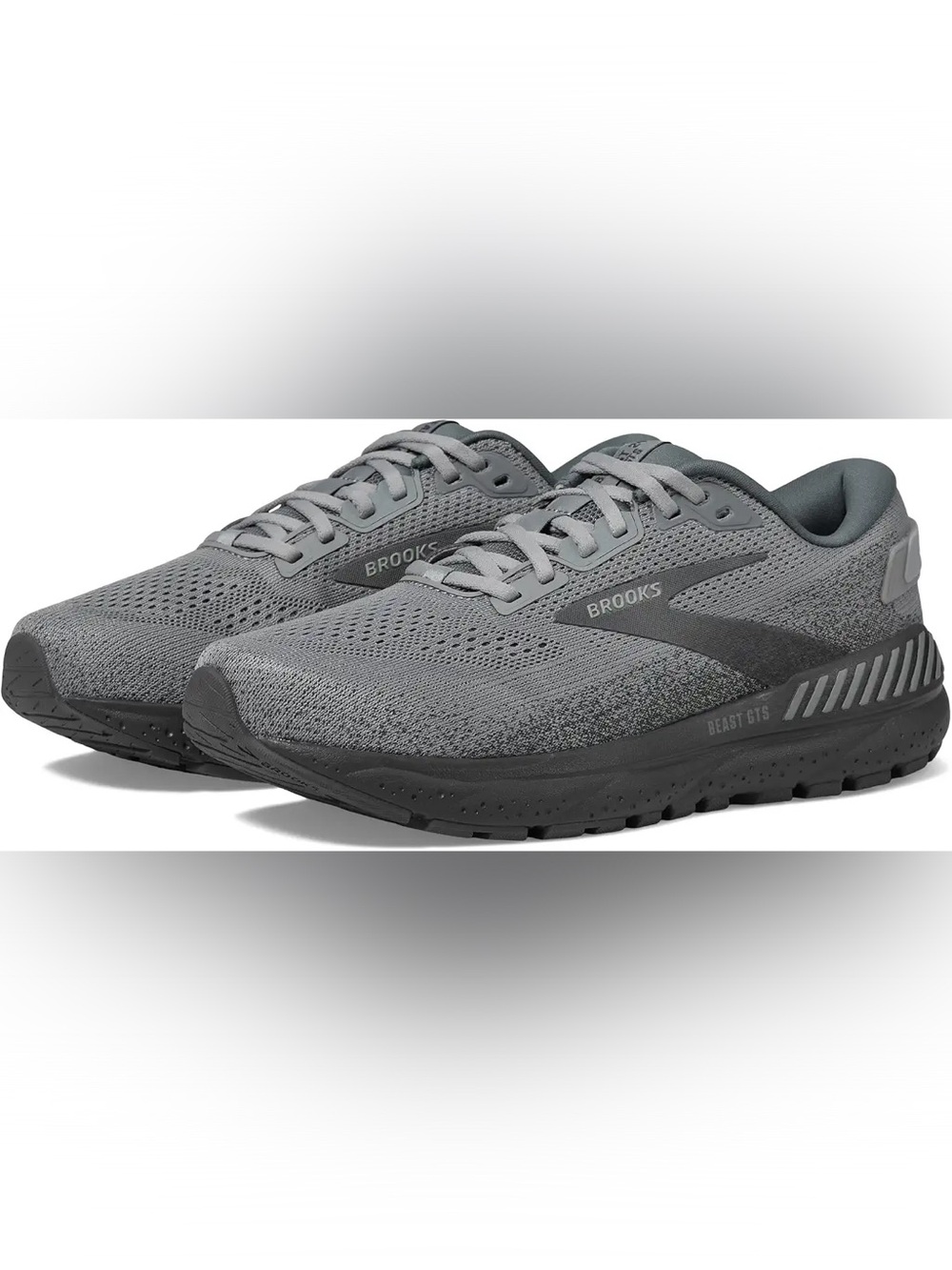 Brooks Grey Men's Beast GTS 24 Shoes